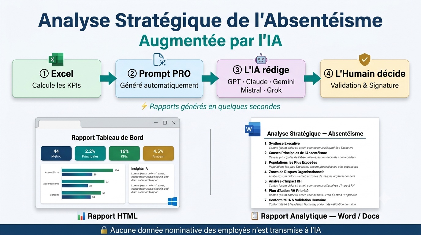 Analyse Stratégique de l'Absentéisme Augmentée par l’IA