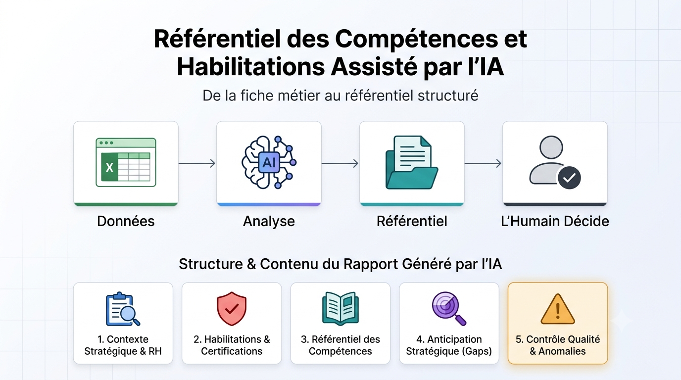 Référentiel des Compétences et Habilitations Assisté par l’IA